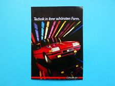 Brochure / Catalogue / Brochure - Citroen BX with BX 19 TRS - 09/85
