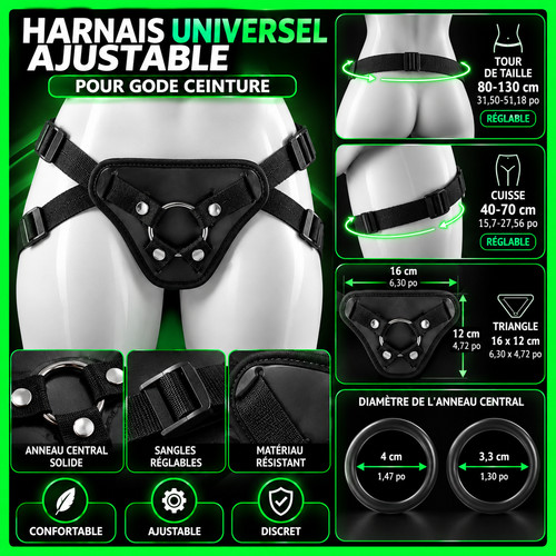 Harnais gode ceinture - harnais,