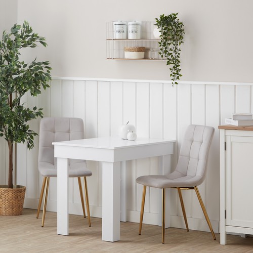 Table manger 90x60 blanche - table,