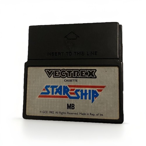 Vectrex star ship - star,