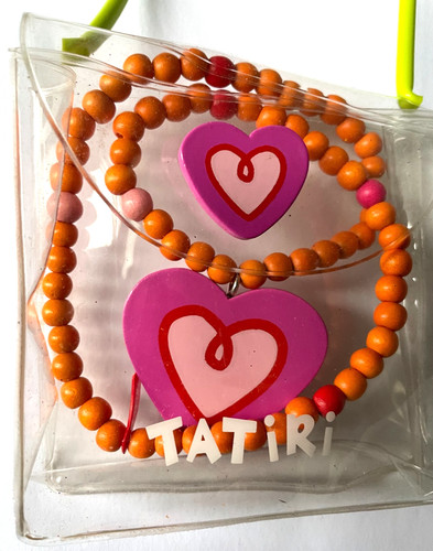 Small tatiri beaded wooden toy - small,
