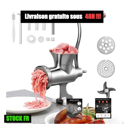 Hachoir viande manuel - manuel, vevor