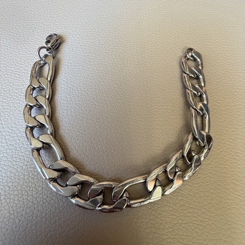 Bracelet homme gourmette acier - homme,