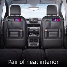 Organisateur voiture siège arrière rangement enfant tablette bouteille tissu