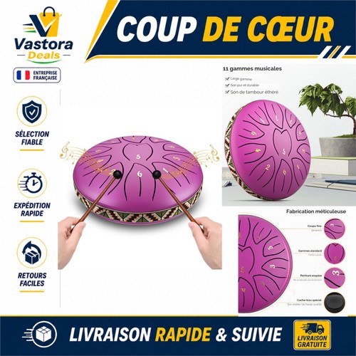 Tambour langue steel - tambour, tongue