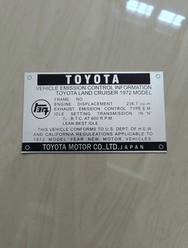 Toyota land cruiser emissions - toyota,