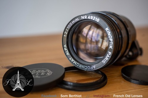 Kinoptik alpa apo - alpa, 100mm
