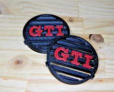 Aérateur tableau de bord - GTI - Golf MK4 - NOIR/ROUGE