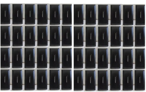 Lot socle pour vitrine - socle,