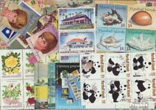 marshall-îles Timbres 100 différents timbres