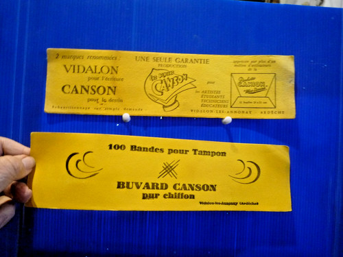 Buvard canson rare - buvard, pièces
