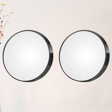  2 PCS Pocket Mirror Miroir Maquillage Voyage Portable Avec Grossissement