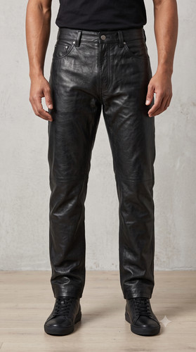 Pantalon cuir agneau pour - d'agneau,