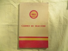 Carnet de tracteur - SHELL