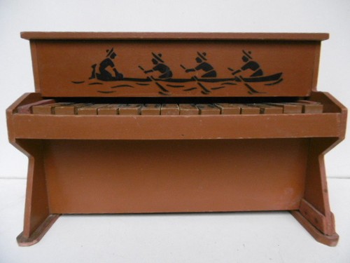 Jouet ancien petit piano - ancien, en