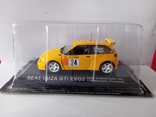 1/43 SEAT IBIZA GTI EVO2 RALLY MONTE-CARLO 1999 SOUS BLISTER