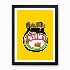 Marmite Art Print Art Print Framed Wall Art Poster Canvas Print Picture