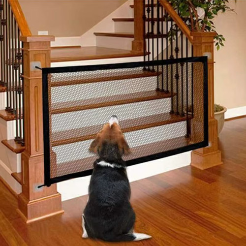 Barrière chien pliante maille - barrière,