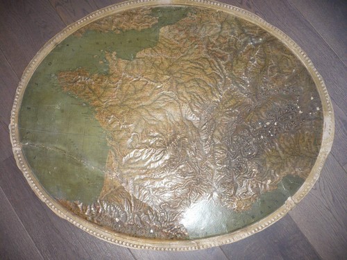 Ancienne rare carte - rare, relief