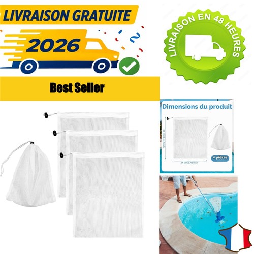Sacs filtrants piscine nylon - 4,