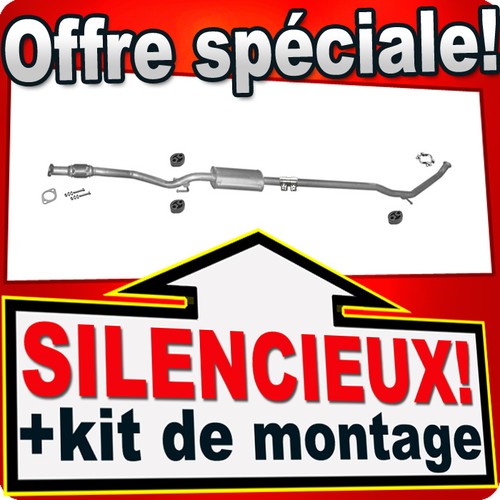 Silencieux intermédiaire pour - silencieux,