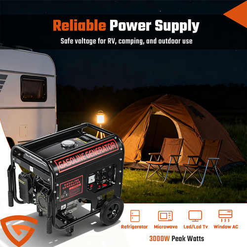 Petrol generator dual - dual, volt