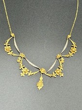 Collier Ancien Art Nouveau Or