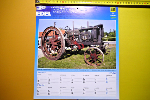 Calendrier tracteurs 2006 - ,