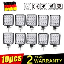 10x 48W phare de travail LED Worklight Rampe Feux Spot Offroad 12V 24V Auto Quad