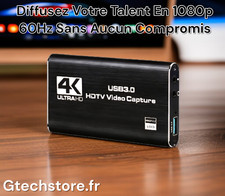 Carte Capture Video 4k USB 3.0