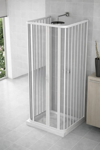 Cabine douche pvc 3 - pvc,