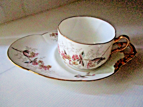 Ancienne tasse déjeuner - à,