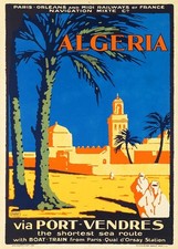 ALGERIA VIA PORT VENDRES Rf301