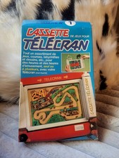 CASSETTE DE JEUX POUR TÉLÉCRAN CEJI ARDOISE MAGIQUE SOUS BLISTER 80's