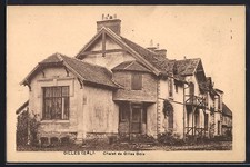 Old postcard Gilles, Chalet de Gilles Bois 