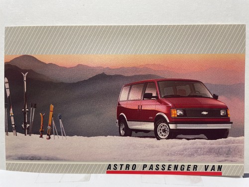 Chevrolet astro van - astro, en