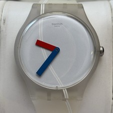 Swatch STANDARDS 2016 - SUOW137 40mm Quartz - T'Schuss - White - New Bat