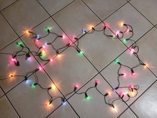  Guirlande électrique pour  sapin de Noël  50 ampoules multicolores clignotantes