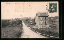 Old postcard Villiers-sur-Marne, La Côte rotie 
