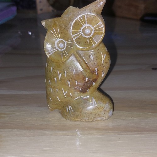 Statuette chouette pierre - en,