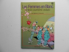 LES FEMMES EN BLANC PAR BERCOVICI. TOME 12 COEUR D'ARTISTE CHAUD. EO 1994. B/TB