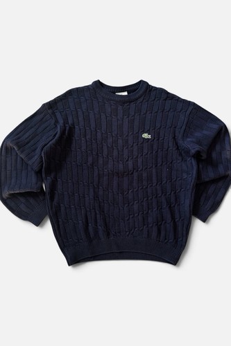 Pull torsadé lacoste vintage - pull,