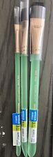 3 Princeton Neptune 3/4" 1/4” 1/2” Aquarelle Level 3 Watercolor Paint Brush M148