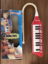 Vintage Bontempi Minimonic Musical Instrument Melodica with box - RARE 70s 