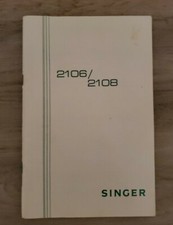 Singer 2106/2108 Instruction