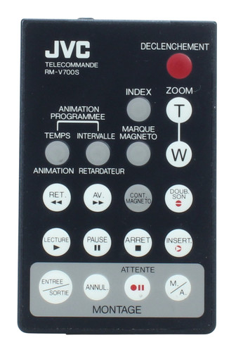 Jvc v700s télécommande - rm-v700s,