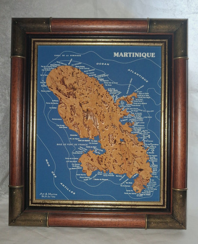 Tableau carte relief