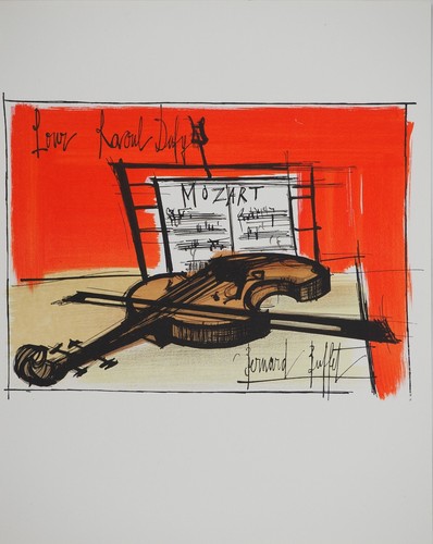 Bernard buffet mozart - bernard,