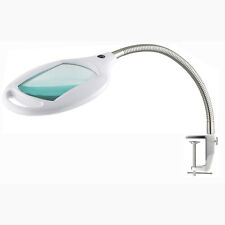 Augusta Professionnel LED Lampe Loupe Avec 60 Leds, Bras Flexible, Lumière 1,75x