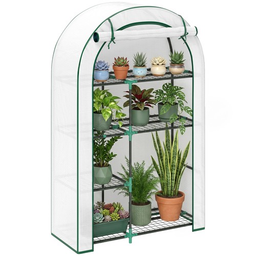 Mini serre bâche plastique - , 4